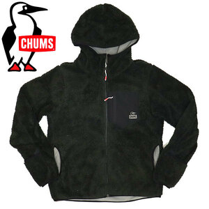 CHUMS (チャムス) CH04-1387 Bonding Fleece Zip Parka ボンディングフリースジップパーカー CMS144 K001Black L