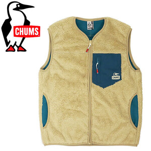 CHUMS (チャムス) CH14-1358 Bonding Fleece Vest レディース ボンディングフリースベスト CMS145 B001Beige M