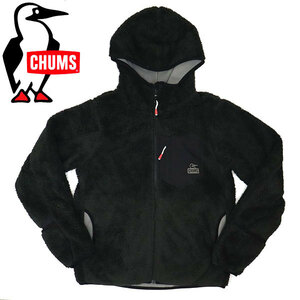 CHUMS (チャムス) CH14-1387 Bonding Fleece Zip Parka レディース ボンディングフリースジップパーカー CMS146 K001Black M