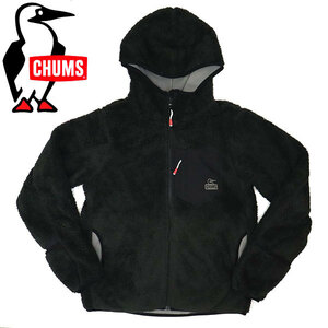 CHUMS (チャムス) CH14-1387 Bonding Fleece Zip Parka レディース ボンディングフリースジップパーカー CMS146 K001Black L