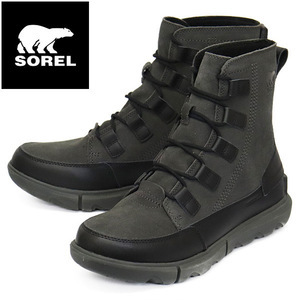 ソレル SOREL メンズ ウィンターブーツ スノーブーツ エクスプローラー ネクスト ブーツ ウォータープルーフ 010 Black ブラック NM4988 SORNM4988010