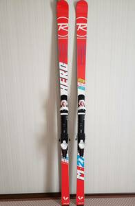 美品　ロシニョール ROSSIGNOL　GS　MASTER FACTORY HIRO　189ｃｍ　102/65/82/R27　使用滑走2日　ビンディング、プレート付き