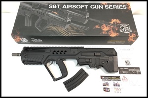 東京)S&T TAVOR　タボール21　フラットトップPRO　ショートバレル　ブラック　ブローバック電動ガン