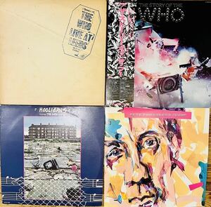 ★THE WHO まとめてセットLive at Leeds The Story of the who（2LP） Hooligans（2LP ) Pete Townshend Scoop(2LP)