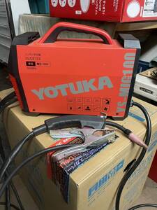 中古 HAIGE ハイガー YOTUKA 100V 50Hz/60Hz インバーター直流 ノンガス半自動溶接機 YS-MIG100