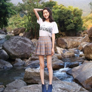 ☆23cm☆ レディース レインシューズ レインブーツ アウトドア 川遊び 通勤 通学 カジュアル 防水 長靴 おしゃれ 紺色 ネイビー 408 R35