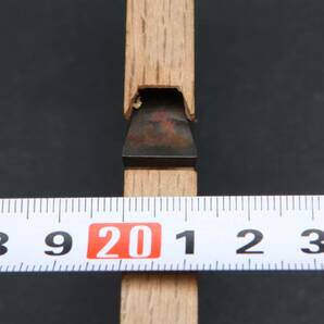 YF5208 2個セット かんな 鉋 合底取鉋 刃渡り約2cm、約1.2cm 宮大工 日曜大工 DIYの画像7