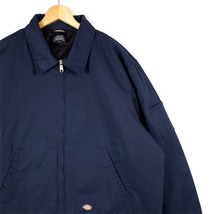 Dickies ディッキーズ アイゼンハワージャケット ワークジャケット キルティングライナー メンズUS-2XLサイズ ネイビー jk-3206_画像1