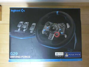 【中古・動作確認済】Logicool ロジクール G29 Driving Force　Racing Wheel W-U0002 PS3＆4用 ドライビングフォース ハンドルコントローラ