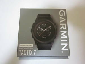 【中古品・美品】 GARMIN TACTIX7 Pro Sapphire Dual Power BLACK DLC ガーミン スマートウォッチ