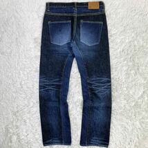 TASUKI JEANS 襷 タスキジーンズ 刺し子 切替 セルビッチ デニムパンツ 日本製 34_画像2