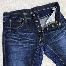 TASUKI JEANS 襷 タスキジーンズ 刺し子 切替 セルビッチ デニムパンツ 日本製 34_画像3