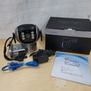 AZY006 Ctronics 防犯カメラ 屋外 4MP 監視カメラ ヒューマン検知 自動追跡 プリセット機能 スマート暗視モード 2.5k