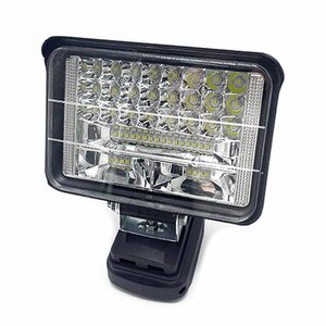 1円~ 高輝度LED投光器 180W ５インチ LED ワークライト USBポート２口搭載 USB充電可 18v 作業灯 キャンプ 照明 マキタバッテリー対応