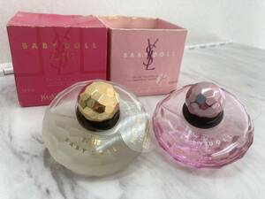 F6508 1000円～ YVES SAINT LAURENT イヴサンローラン YSL BABY DOLL ベビードール オードトワレ 50ml 2個 セット 残量多め