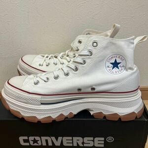 ダグ付き未使用 CONVERSE コンバース 100 TREKWAVE HI 1SD034 ホワイト 箱あり