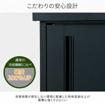 ■lr394■(240)多用途ロッカー 両開き ネイビー ISM-750(NV)【シンオクG】_画像2