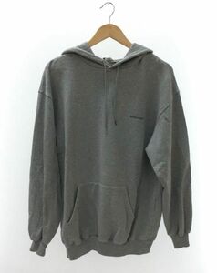 BALENCIAGA◆パーカー/XS/コットン/GRY/無地/ プルオーバー フー ディー Hooded