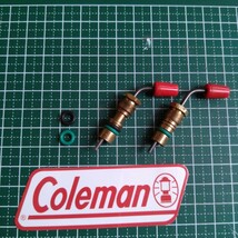 コールマン/Coleman 　赤レバー用 Oリング パッキン ２個　代用品　社外品_画像1
