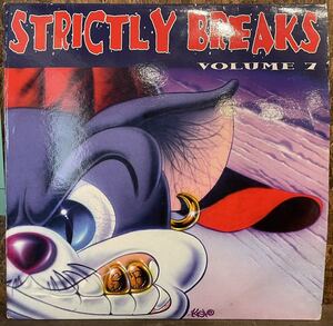 【US盤/Breaks,HIPHOPネタ物/美盤(EX)/LP】V.A Strictly Breaks Volume 7 / 試聴検品済