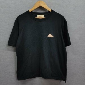 K101 KELTY × THE SHOP TK コラボ 半袖 Tシャツ カットソー バック プリント メンズ ブラック サイズ L ケルティ ザショップティーケー