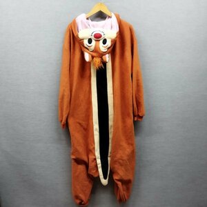 K606 Disney Disney Dale cartoon-character costume fancy dress character lady's men's light brown all season all-in-one 