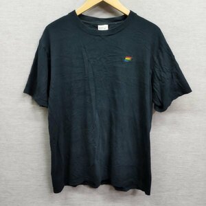 K666 Benetton Formula1 ベネトン フォーミュラ 1 F1 半袖 Tシャツ カットソー ロゴ 刺繍 メンズ ブラック サイズ L