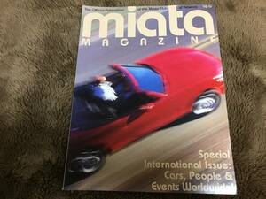 【会員クラブ USA】「Miata MAGAZINE 98-Ⅳ」1998年 MX-5 MAZDA マガジン ユーノス マツダ ロードスター NA NB Roadster EUNOS