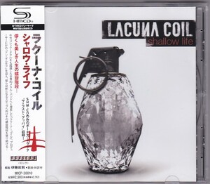 ★CD シャロウ・ライフ SHALLOW LIFE *ラクーナ・コイル LACUNA COIL 対訳付き、高音質SHM-CD仕様