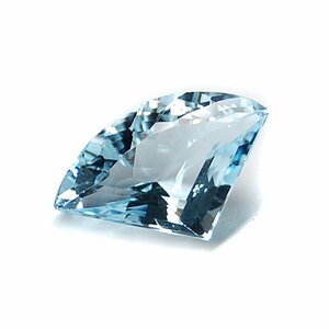 500円～売り切り!! アクアマリン 4.942ct ルース 裸石 / ベリル アクワマリン 天然 宝石 卸