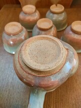 ★ 前畑陶器 anan 茶器セット 6点セット 急須 湯呑 茶器 煎茶道具 和風 ティーポット カップ ナチュラル ベージュ系 アンアン 陶器 焼物_画像10