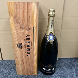 47. ★未開栓★ シャンパン ポメリー ブリュット ロワイヤル champagne Pommery Brut Royal 3000ml 12% 果実酒 箱付き 古酒 