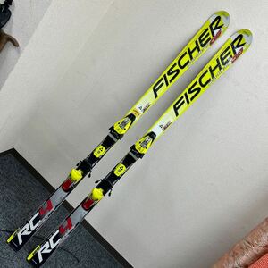 【97650】FISCHER フィッシャー RC4 World Cup GS 165cm スキー板 ワールドカップ レーシングビンディング 