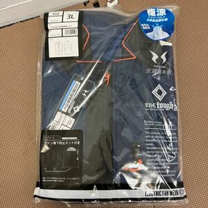 ◆《AP419》新品未使用 空調風神服 ELECTRIC FAN WEAR 3L The tough 空調風神服ベスト 空調服