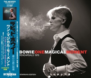 DAVID BOWIE / ONE MAGICAL MOMENT - VANCOUVER REHEARSALS 1976 - SPECIAL 2023 STARMAN EDITION (2CD+DVD) デビッド・ボウイ