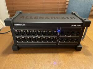 Allen&Heath デジタルステージボックスAB168 ほぼ未使用、Belden ET74003 イーサケーブルリール付き