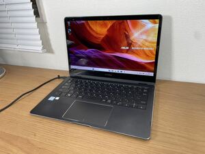 ASUS ZenBook Flip S UX370UAR i5-8250U メモリ8GB SSD256GB Windows11 タッチパネル ノートPC タブレット