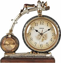 時計 置き時計 テーブルクロック 北欧時計 ヨーロピアンスタイル レトロ クリエイティブな卓上時計 家の装飾 おしゃれ インテリア 置時計_画像3