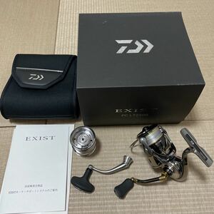 実釣未使用！ダイワ 22イグジストPC LT2500 SLPカーボンハンドル&スプール 換装！