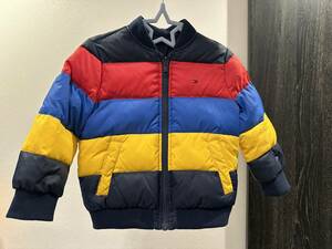 トミーヒルフィガー tommy hilfiger ダウンジャケット kids キッズ 92 used