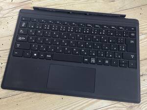 【良品☆】Surface Pro 5 、6、7 タイプカバー ブラック Model:1725 Type Cover 動作品