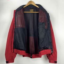 美品 旧タグ GOLDWIN RED XOサイズ ライディングジャケット メンズ ゴールドウイン ナイロン ジャケット ショート オートバイ_画像7