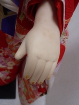 (☆BM)三陽/市松人形 20号 日本人形 高さ64㎝ 女の子 玩具娃娃 偶人 ガラスケースあり 和風 置物 オブジェ 日本伝統工芸 節句_画像7