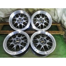 BBS LM-R LM300/LM328 鍛造 19x8.5J/9.5J 5H 114.3 +38/+50 Φ（ハブリング有り）60 4本/札幌市手渡し可/中古社外アルミホイール D_Q_102_画像1