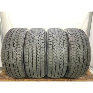 2019年製 7～8分山 BRIDGESTONE BLIZZAK DM-V3 225/65R18 98Q 4本/札幌市手渡し可/中古スタッドレスタイヤ(冬タイヤ)ムラーノ F_118