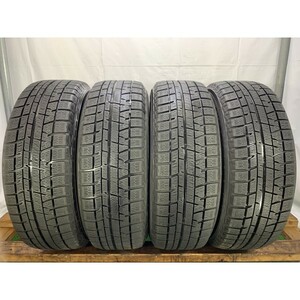 2018年製 8分山 YOKOHAMA iceGUARD iG50 215/60R17 96Q 4本/札幌市手渡し可/中古スタッドレスタイヤ(冬タイヤ) エスティマ F_104