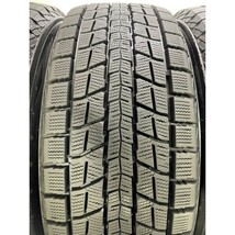 2018年製 9分山 DUNLOP WINTERMAXX SJ8 235/55R18 100Q 4本/札幌市手渡し可/中古スタッドレスタイヤ(冬タイヤ) ハリアー F_149_画像4