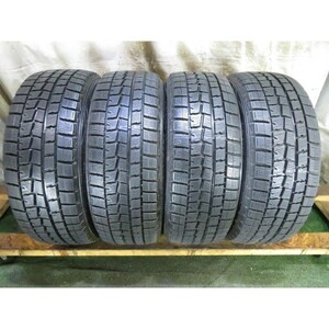 2018年製 9分山 DUNLOP WINTERMAXX WM01 215/55R17 94Q 4本/札幌市手渡し可/中古スタッドレスタイヤ(冬タイヤ)カムリ F_110