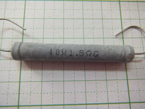 ☆オーディンキャップ　10W金属皮膜抵抗　MOX10W-1.5Ω　(1本） 　