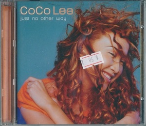 中古 CD+VCD COCO LEE JUST NO OTHER WAY SONY ASIA